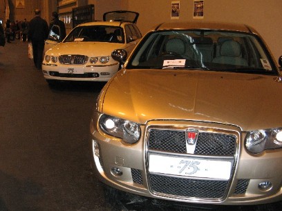 2004 Rover 75 Connoisseur SE Long Wheel Base Limousine in Platinum Gold